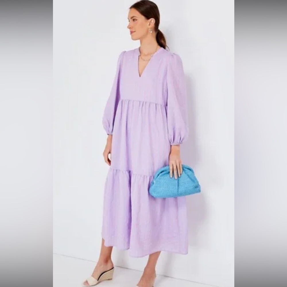 Pomander Place Lavender Long Sleeve Dress